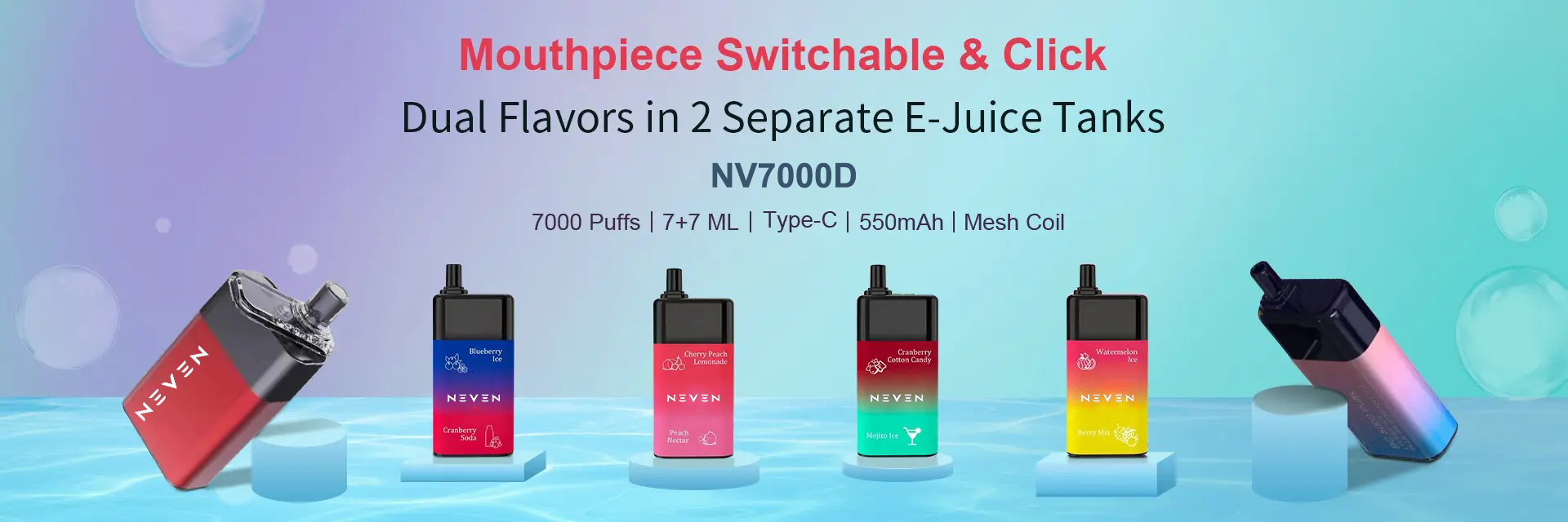 NEVEN Premium Disposable Vape Banner 5